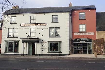 The Bull Hotel and Public House in Olney