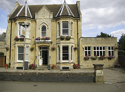 The Carlton House Club on the High Street in Olney